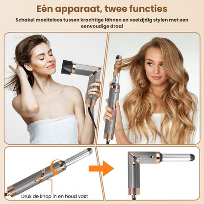 VistaSonic SuperWrap® Airstyler – Föhnborstel met Coandă Technologie