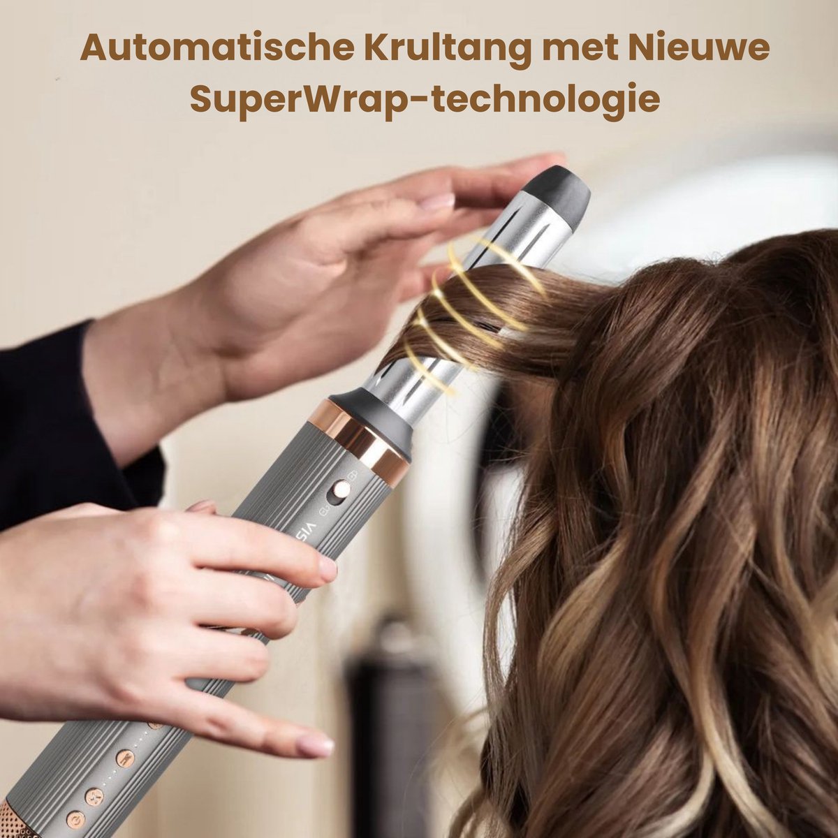 VistaSonic SuperWrap® Airstyler – Föhnborstel met Coandă Technologie