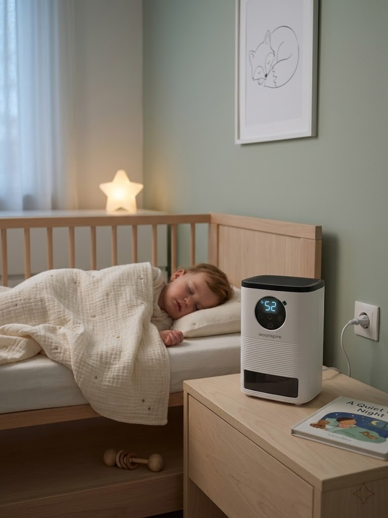 Woonspire AirLite — Compacte Luchtontvochtiger
